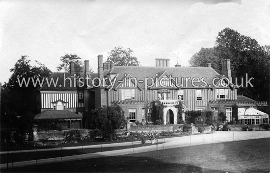 Boxted Hall, Boxted. Essex. c.1915